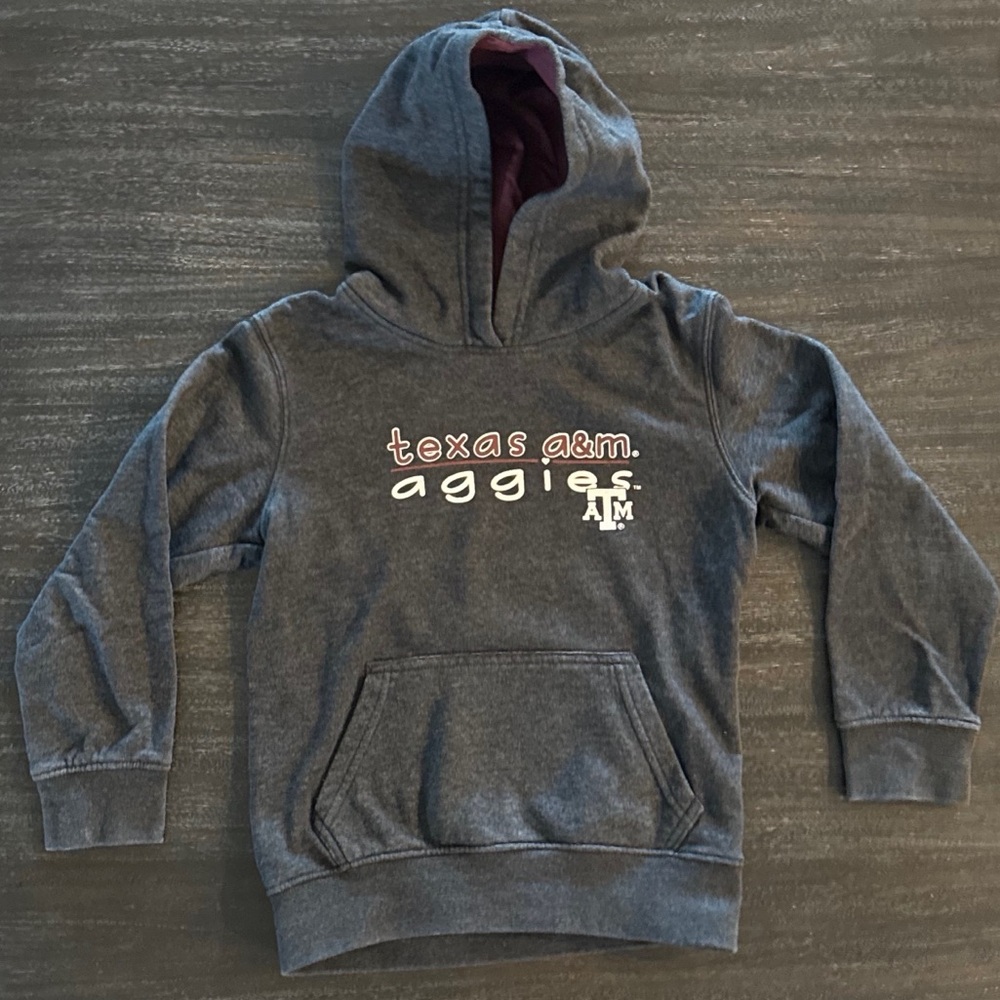 Rivalry Threads Texas A&M Youth Medium 7/8 Hooded Sweatshirt